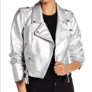 Sebby collection metalic jacket
